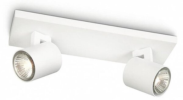 Philips 53092/31/12 - Lampă spot RUNNER 2xGU10/20W/230V alb
