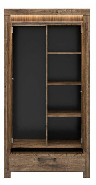 Dulap Fiomoro 109Ribbeck stejar, 20x10x6cm, Uși dulapUși dulap: Cu balamale