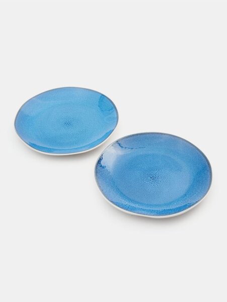 Sinsay - Set de 2 farfurii - bleumarin