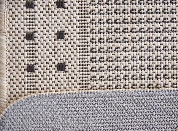 Covor Bucatarie, Flex 1963 19, Antiderapant, Crem Dreptunghi, 150x230