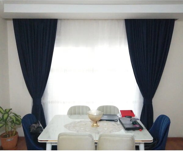 Perdea Blackout opaca Fume 200x260 cm,50019