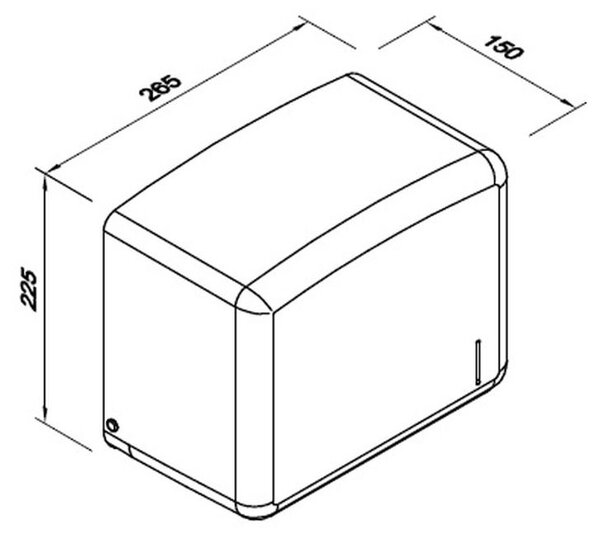 Faneco Eco dispenser hârtie || P300POW