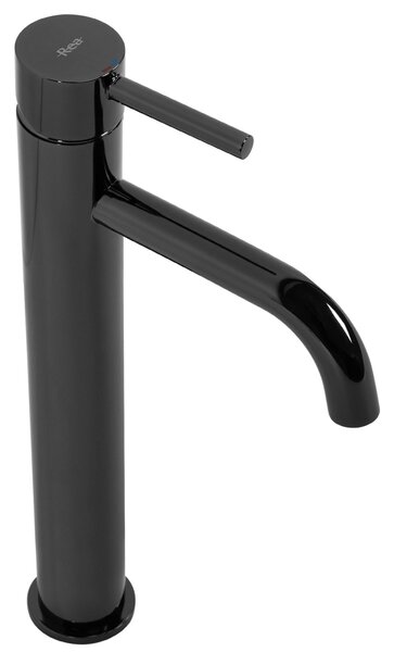 Baterie pentru lavoar Rea Lungo BLACK metallic High