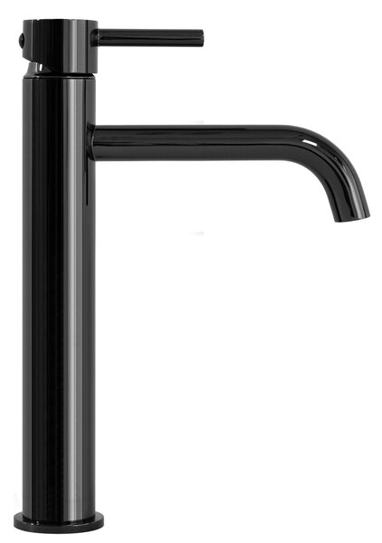 Baterie pentru lavoar Rea Lungo BLACK metallic High
