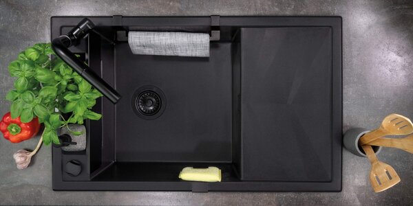 Deante cuier 7x4.5x7.1 cm negru ZZM_N10H