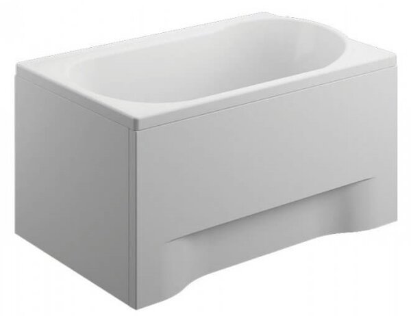 Polimat Mini cada dreptunghiulară 100x65 cm alb 00059