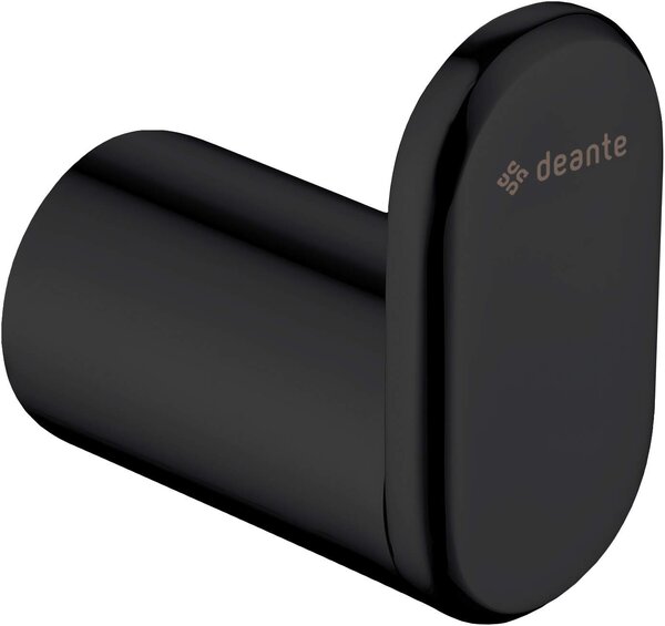 Deante Round, baie 1-carlig, negru mat, ADR_N111