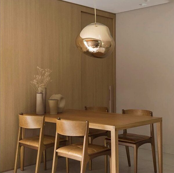 Lampa DE TAVAN SUSPENDABILA din sticla Gold APP331-1CP