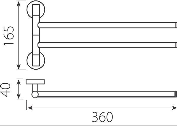 FDesign Meriva suport prosop crom FD6-MRV-21-11