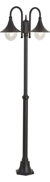 Felinar clasic de exterior negru 200cm IP44 - Daphne