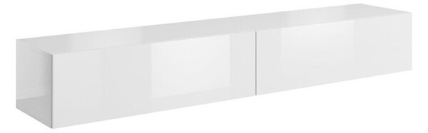 Comodă TV ImagoAlb lucios, Alb, 20x3x4cm
