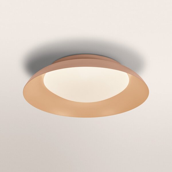 OSRAM Plafonieră LED ORBIS PLATE, roz, Ø 31 cm, clickdim, reglabil, Roz / Rosé, Camera de zi / sufragerie, Metal, Modern
