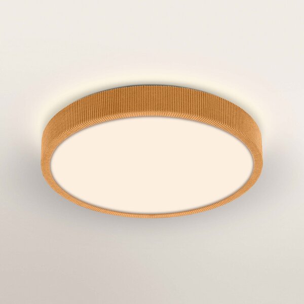 OSRAM Plafonieră LED ORBIS MATTEO, Ø 39 cm, portocaliu, clickdim, reglabil, Portocaliu, Camera de zi / sufragerie, Metal, Modern