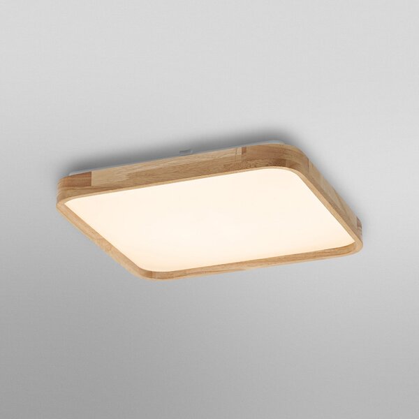 OSRAM Plafonieră LED ORBIS ALICIA, 29 x cm, lemn, ClickDim, reglabil, Lemn, Camera de zi / sufragerie, Metal, Modern