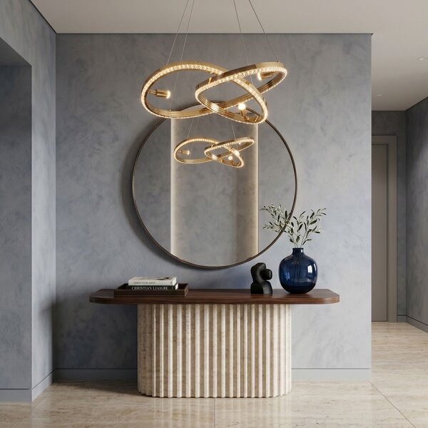 LAMPĂ SUSPENDATĂ DE TAVAN LED G158-CP GOLD