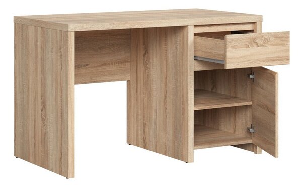 Birou Nolroma 100, Stejar Sonoma, PAL laminat, 77x120x65cm, 46 kg