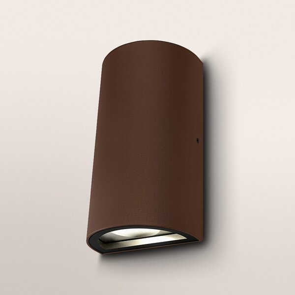 OSRAM Lampă LED de exterior ENDURA STYLE, culoare ruginiu, 16 cm, lumină, Maro / Rugină, Aluminiu, Modern