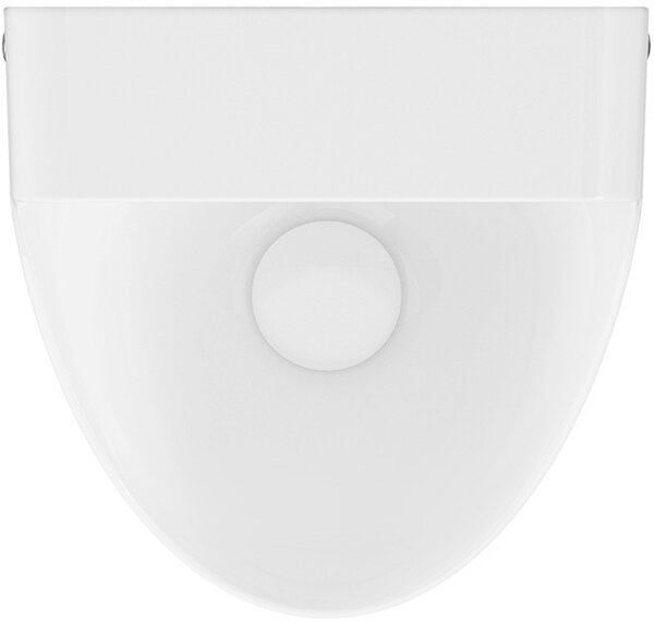 Cersanit Crea, pisoar cu dop ceramic si alimentare spate cu apa SET B144, alb, S701-357