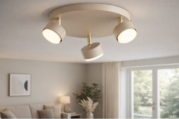 BRILAGI - Spot LED MONO 3xGX53/30W/230V bej/auriu