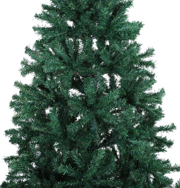 Brad de Craciun 180cm, brad artificial cu baza, brad verde, decoratiune de craciun de sarbatori HOMCOM | Aosom Romania