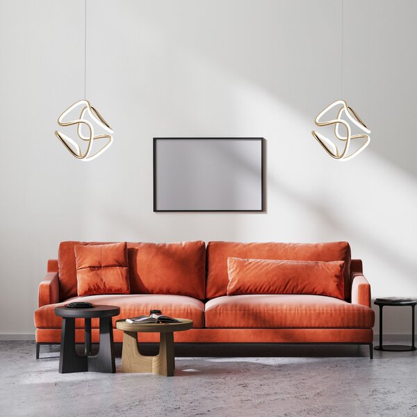 Lampa LED G067-CP GOLD