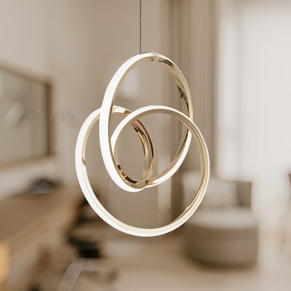 Lampă suspendată LED G076-1CP Gold