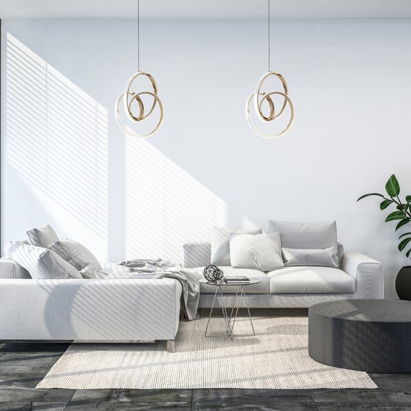 Lampă suspendată LED G076-1CP Gold