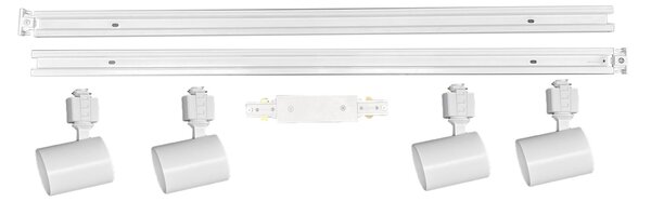 Light Prestige Snow sistem de șine 4x50 W alb LP-737 WH SET