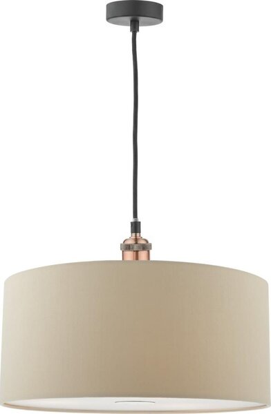 Där Lighting RON6529 - Lustră pe cablu RONDA 1xE27/60W/230V bej