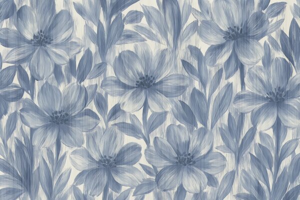 Fototapet Eleganță florală în nuanțe delicate, Fototapet flori, Fototapet populare, w03821 - Tapeko.ro