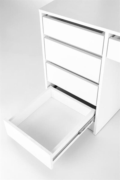 Masă de toaletă Hektor XL (Alb) (cu oglindă). 1039579