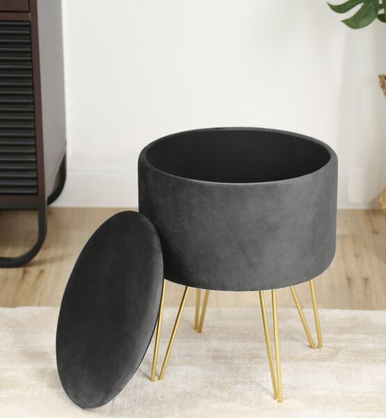 Taburete Lareina (grafit). Promo -19%. 1069490