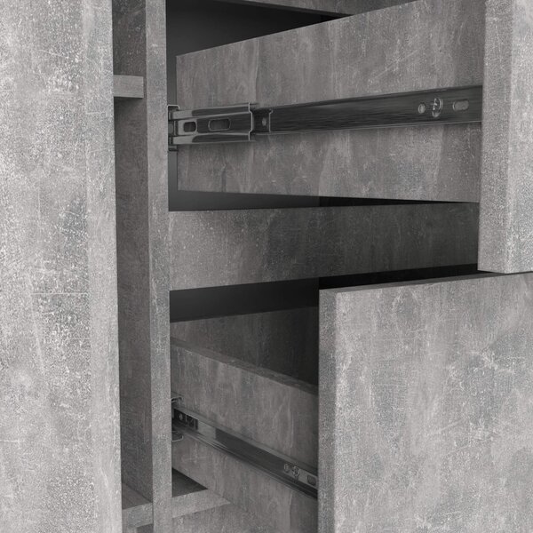 Comodă Kalista VI (beton). Promo -17%. 1128638