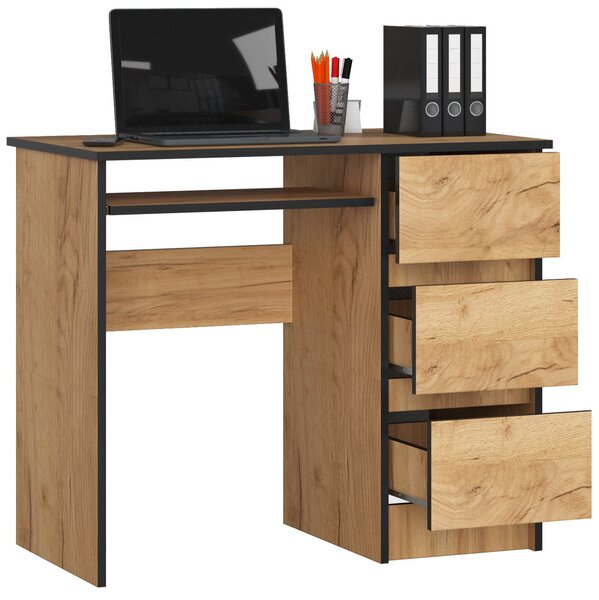 Masă PC Benicio (Stejar craft) (D). Promo -10%. 1069881