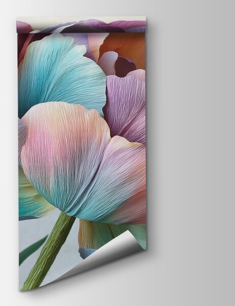 Fototapet Petale delicate în nuanțe delicate, Fototapet flori, Fototapet populare, w09076 - Tapeko.ro