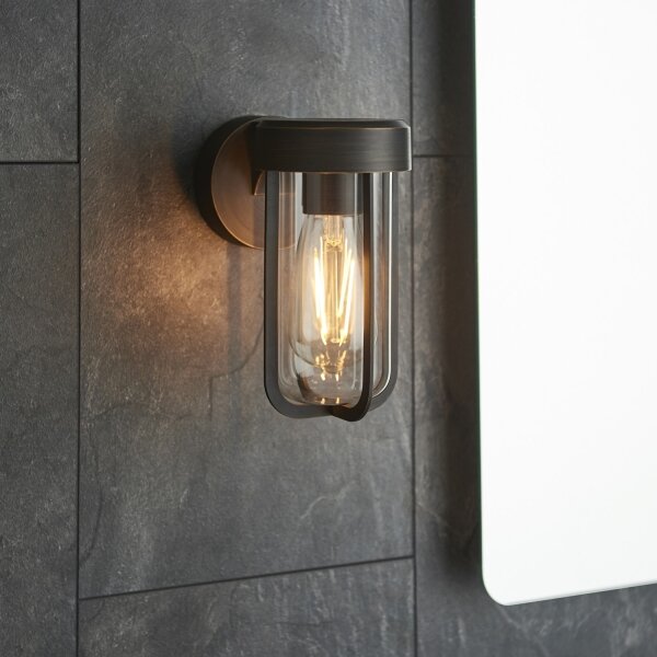 Endon 92857 - Aplica de perete pentru baie 1xE27/6W/230V IP44, bronzată