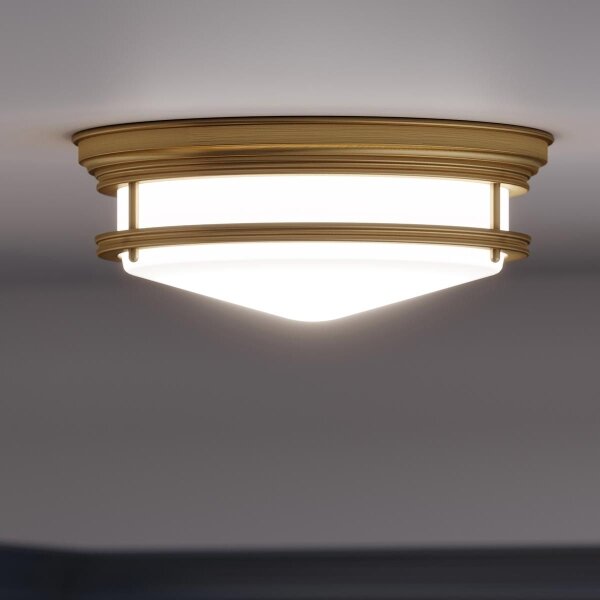 Hinkley HK-HADLEY-F-BR HADLEY - plafonieră pentru baie 3xE27/40W/230V IP44, aurie
