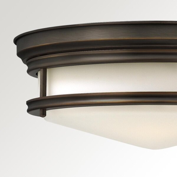 Plafonieră de baie HADLEY Hinkley HK-HADLEY-F-OZ, 3x E27/40W/230V, IP44, bronz