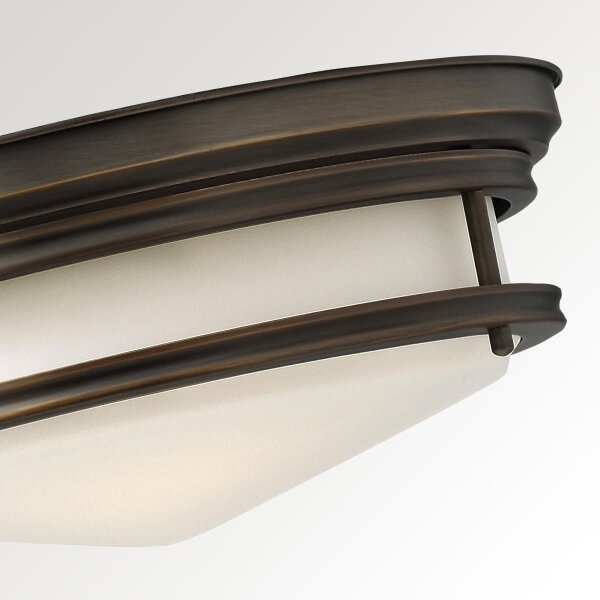 Plafonieră de baie HADLEY Hinkley HK-HADLEY-F-OZ, 3x E27/40W/230V, IP44, bronz