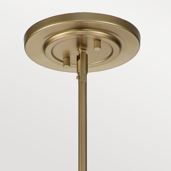 Feiss FE-FUSION-P-L-PNBR - Candelabru cu tijă FUSION, 3xE27/40W/230V, auriu