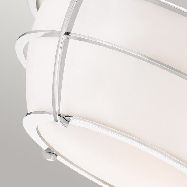 Quoizel QZ-CHANCE-F-PC - Plafonieră CHANCE pentru baie, 2x E27, 60W, 230V, IP44