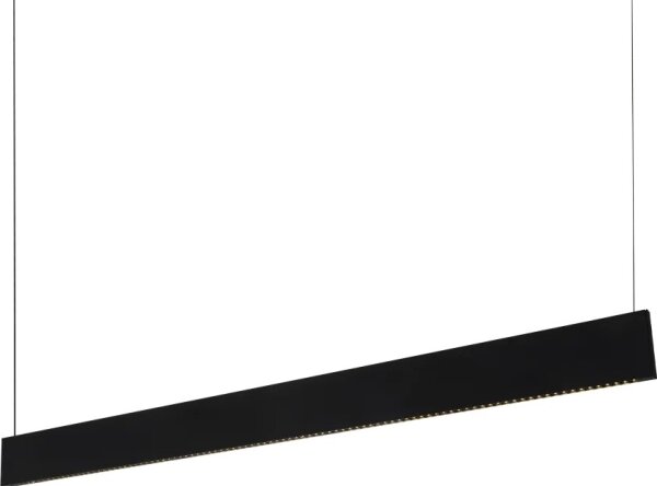 Ideal Lux - Lustră LED pe cablu STEEL LED/24W/230V 3000K CRI 90 120 cm negru