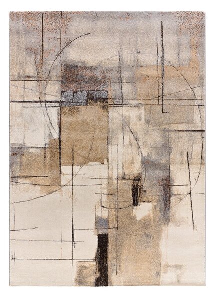 Covor gri-bej 133x190 cm Beruti – Universal