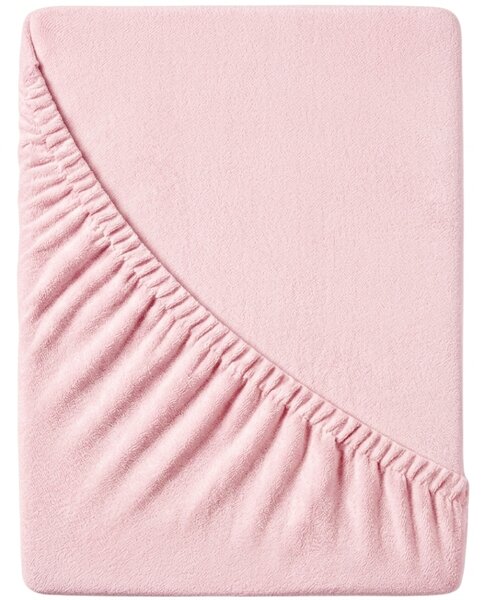 Cearsaf frote EXCLUSIVE roz deschis 90 x 200 cm