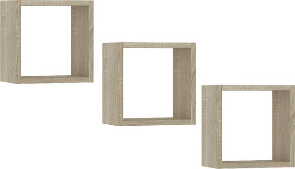 Set rafturi de perete Kenzo (stejar sonoma). Promo -18%. 1068835