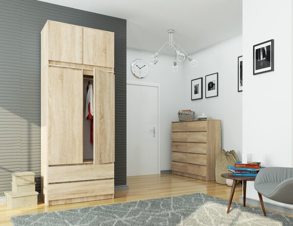 Suprastructură pentru dulap Sashka (stejar sonoma). Promo -11%. 1069424