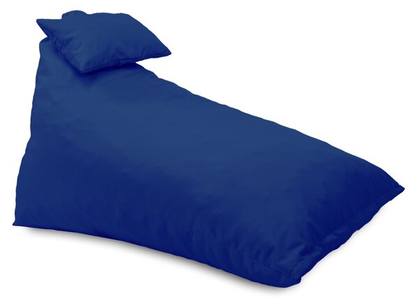 Fotoliu puf, Pufrelax Kudos, perna inclusa, material impermeabil - Blue Royal