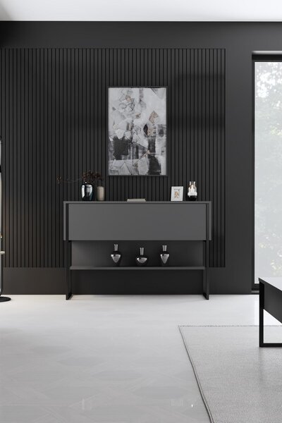 Măsuță consolă Luna 4 (Negru + antracit) . 1102305