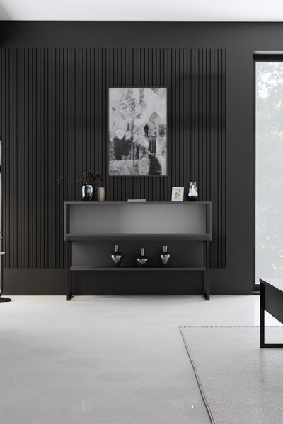 Măsuță consolă Luna 4 (Negru + antracit) . 1102305