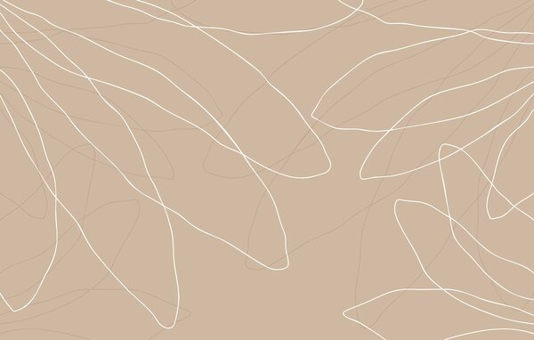 Fototapet Fundal maro și alb cu linii, Fototapet abstracte, Fototapet populare, t00131v1 - Tapeko.ro